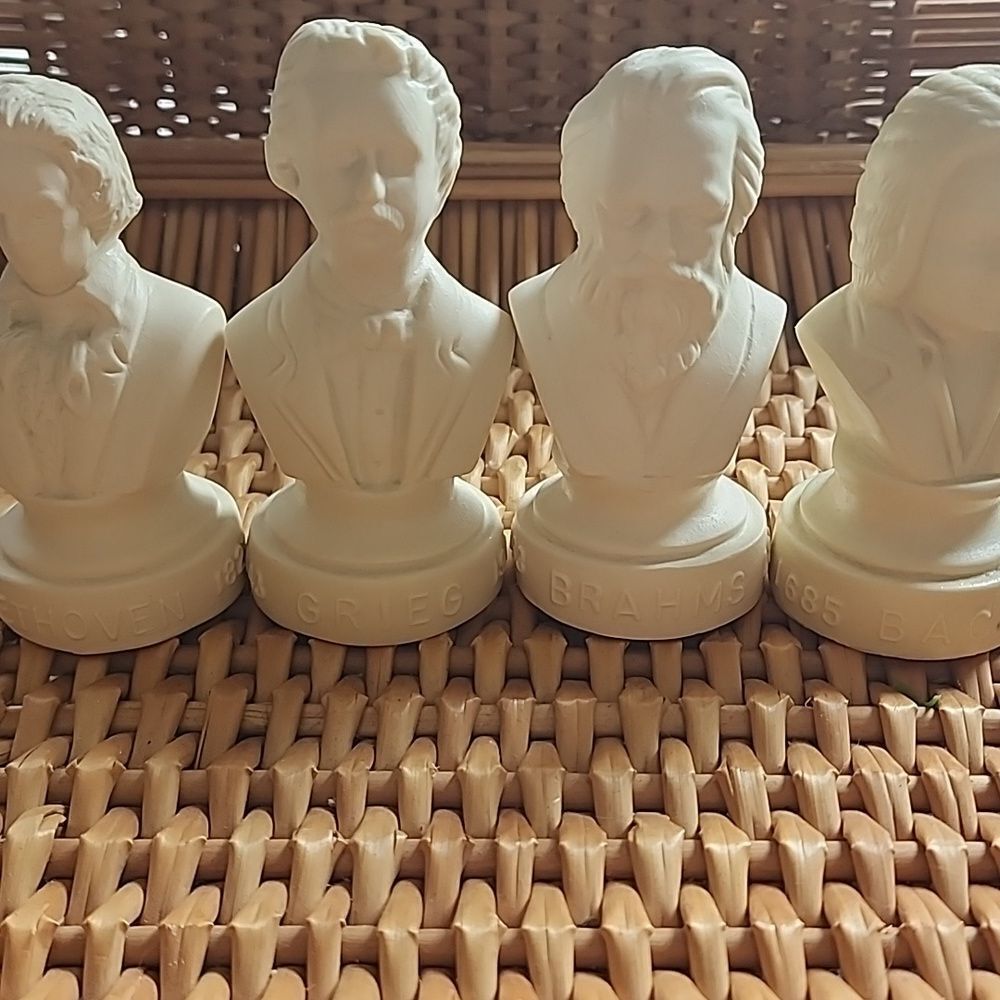 Vintage Composer Mini Busts
